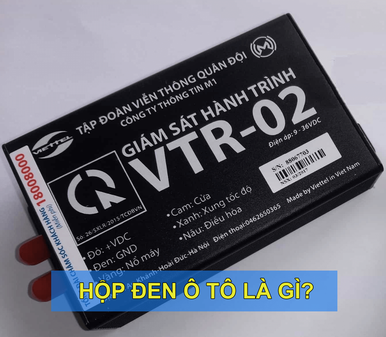 Hộp đen ô tô là gì, Chức năng, Cách sử dụng & Lắp đặt