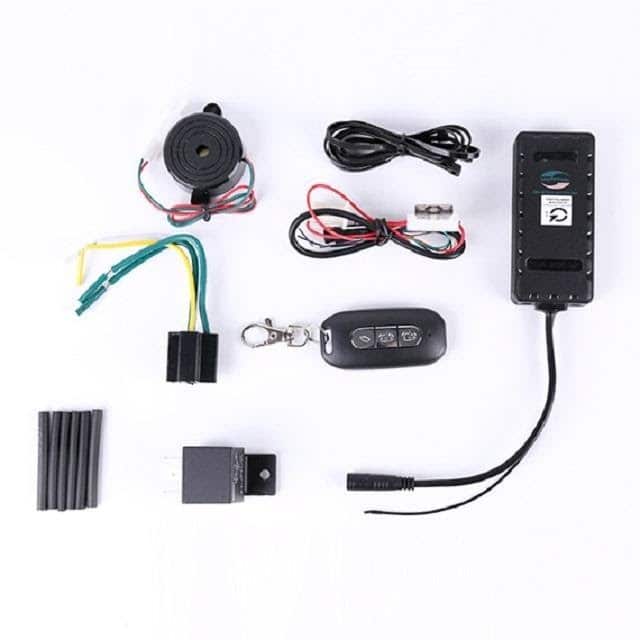 Các bộ phận của khóa chống trộm định vị
