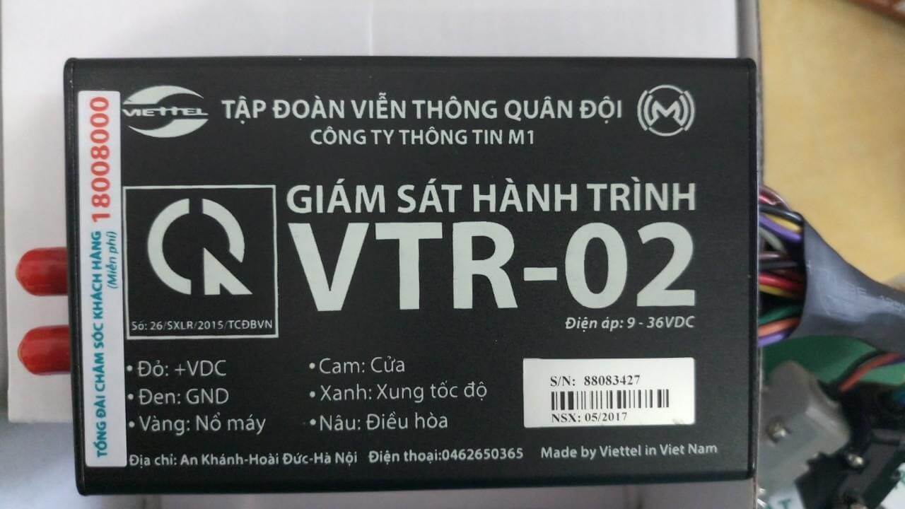 Thiết bị định vị ô tô của Viettel